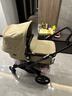 博格步（BUGABOO） FOX CUB 荷蘭全功能高景觀(guān)嬰兒推車(chē)可坐躺 黑架沙漠黃布組 曬單實(shí)拍圖