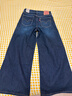 Levi's【補貼改褲】李維斯女士美式休閑318寬松闊腿牛仔褲 深藍色磨白 27 (30) 曬單實(shí)拍圖