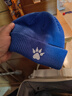 卡爾美（KELME）兒童保暖帽子秋冬針織毛線(xiàn)帽男童女童防寒風(fēng)護耳套頭帽4-6-12歲 曬單實(shí)拍圖