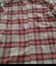 優(yōu)衣庫女裝法蘭絨襯衫/格紋長(cháng)袖襯衣481173 12 桃紅色 L /160/88A 曬單實(shí)拍圖