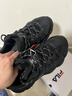 斐樂(lè )（FILA）官方男鞋貓爪7代老爹鞋2026春季新款厚底鞋休閑鞋運動(dòng)鞋 黑/太空銀-BS 41 曬單實(shí)拍圖
