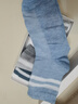 斑比兒童襪子男女學(xué)生夏季薄款網(wǎng)眼大童中筒棉襪BB22018 22-24碼 曬單實(shí)拍圖