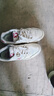 特步留白丨男鞋運動(dòng)鞋板鞋子男小白鞋春夏透氣輕便軟彈休閑鞋鞋子男 曬單實(shí)拍圖