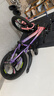 鳳凰官方旗艦店兒童自行車(chē)男女變速青少年學(xué)生山地車(chē)碟剎賽車(chē) 星際 粉紫【變速】三刀輪 20寸【適合125-160cm】 曬單實(shí)拍圖