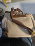 慕昂休閑小眾設計絨面女雙肩包2026新款洋氣百搭小背包時(shí)尚出游小 卡其色 曬單實(shí)拍圖