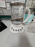 北鼎【無(wú)膠水】養生壺中藥壺多功能養生壺恒溫壺迷你玻璃煮茶器煮茶壺燒水壺1.5L K123本白色 曬單實(shí)拍圖