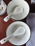 唯銘諾陶瓷家用米飯碗北歐簡(jiǎn)約碗勺面碗湯碗甜品碗加厚防燙豎紋兩碗兩勺 曬單實(shí)拍圖