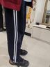 季駱森校褲男女款春秋款二道杠藏青色校服褲子小學(xué)初中高中學(xué)生運動(dòng)褲 【二杠】藏青色 XL 【建議120-135斤】 曬單實(shí)拍圖