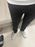 JEEP SPIRIT吉普牛仔褲男修身春季韓版褲子男士微彈小腳褲 黑色 30 曬單實(shí)拍圖