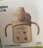 zaxion小仔象鴨嘴杯學(xué)飲杯ppsu水杯 巖灰綠嬰兒杯兒童 奶瓶?jì)和鼙瓱衢T(mén)商品 曬單實(shí)拍圖