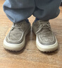 百麗時(shí)尚潮搭休閑鞋子男2026新款春季厚底系帶戶(hù)外工裝鞋A2333AM6 卡其色（系帶款） 41 曬單實(shí)拍圖