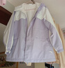 安踏兒童外套男女童裝2026春季新品四防絲光絨防雨水連帽梭織外套 【店長(cháng)推薦丨女款絲光絨】淺薰紫-4 165 曬單實(shí)拍圖