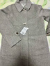 beanpole【新年禮物】含山羊絨  女士商務(wù)職場(chǎng)優(yōu)雅風(fēng)中長(cháng)款牛角扣羊毛大衣 亮灰色 S 160/84A 曬單實(shí)拍圖