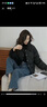 2025新款菱格冬季羽絨棉服輕薄小個(gè)子棉襖短款寬松棉衣小香風(fēng)外套 黑色 2XL 建議135-150斤 曬單實(shí)拍圖