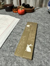 榮寶齋鎮紙 黃銅鎮尺 文房四寶國畫(huà)書(shū)法工藝品金屬文鎮用品壓紙宣紙鎮毛筆架實(shí)心銅鎮尺 桂影月兔銅鎮尺 曬單實(shí)拍圖