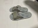京東京造【浴室拖】拖鞋男士軟彈速干漏水拖鞋eva浴室涼拖郁彌灰42-43 曬單實(shí)拍圖
