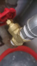 冰禹 AB40351 鍛壓加厚手動(dòng)黃銅閘閥 密封閥門(mén) DN20(6分）中型 曬單實(shí)拍圖