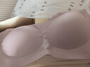 嫚熙（EMXEE）哺乳內衣春秋薄款舒適無(wú)痕聚攏有型懷孕期喂奶前開(kāi)扣文胸蘭煙花M 曬單實(shí)拍圖