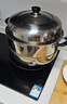蘇泊爾SUPOR 蒸鍋真味鮮不銹鋼雙層復底28cm蒸魚(yú)鍋加高鍋蓋蒸籠EZ28BS04 曬單實(shí)拍圖