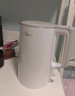 美的（Midea）電熱水壺養生母嬰級316L內膽雙層無(wú)縫一體家用燒水壺1.7L大容量自動(dòng)智能斷電泡茶 SH17M301PRO 曬單實(shí)拍圖