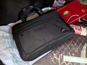 雅杰商務(wù)公文包男帆布手提電腦包大容量牛津文件業(yè)務(wù)辦公工作斜挎出差 黑色 加大號【19寸】長(cháng)49*高36*厚20cm 曬單實(shí)拍圖