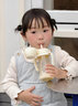 Grosmimi格羅咪咪吸管杯嬰兒童水杯PPSU直飲杯子吸管奶瓶6-12月1-3歲以上 奶油兔(重力球+直管) 300ML 曬單實(shí)拍圖