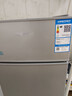 榮事達（Royalstar）小冰箱小型家用出租房雙門(mén)一級能效宿舍冷藏冷凍兩用節能電冰箱 38A122【一級能效】【三天不到1度電】銀 曬單實(shí)拍圖