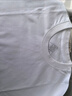 拇指白小T二代水光短袖T恤男女26春夏新品三防純棉白小丅 白色男款 4XL 曬單實(shí)拍圖