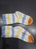貝比嬰兒襪子2026春季純棉新生兒寶寶襪無(wú)骨松口不勒腿兒童秋款中筒襪 曬單實(shí)拍圖