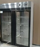 金立廚電消毒柜商用立式大容量餐飲飯店雙門(mén)不銹鋼消毒碗柜 【約100-200人】1300型 寬116cm五層 臭氧消毒 曬單實(shí)拍圖