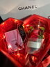 香奈兒（Chanel）口紅香水組合套裝禮盒裝告白套盒伴手禮女神節送老婆女友禮物禮盒 粉邂逅+唇釉#75-禮盒款- 曬單實(shí)拍圖