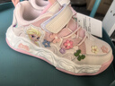迪士尼26春新款艾莎公主兒童鞋女童皮面透氣鞋子戶(hù)外校園軟底輕便休閑鞋 粉色【皮面防水】 25 碼/內長(cháng)約16 /腳長(cháng)15 曬單實(shí)拍圖