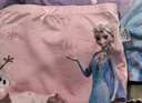 迪士尼（Disney）艾莎女童內褲兒童平角褲純棉a類(lèi)愛(ài)莎女孩四角寶寶短褲 曬單實(shí)拍圖