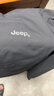 JEEP吉普夾克男士外套春秋季休閑連帽寬松沖鋒衣服男裝 灰色 2XL 曬單實(shí)拍圖