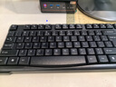 雙飛燕（A4TECH）WKG-1000無(wú)線(xiàn)鍵鼠套裝104鍵 臺式電腦筆記本外接辦公打字薄膜鍵盤(pán)鼠標套裝無(wú)線(xiàn)便攜 黑色 曬單實(shí)拍圖