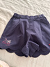 Teenie Weenie Kids小熊童裝26年新款女寶寶純棉花邊甜美可愛(ài)短褲 藏青色 100 cm 曬單實(shí)拍圖