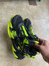 361°童鞋兒童運動(dòng)鞋四季青少年實(shí)戰訓練耐磨旋鈕扣籃球鞋 綠38 曬單實(shí)拍圖
