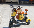 鳳凰鳳萊親子電動(dòng)三輪車(chē)家用小型老年電動(dòng)車(chē)老人休閑小三輪電動(dòng)摩托車(chē) 三座+1000W差速40A鋰電+約90公里 曬單實(shí)拍圖