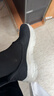 斯凱奇（Skechers）單鞋閃穿鞋女士春季一腳蹬懶人鞋厚底淺口休閑健步鞋159287 曬單實(shí)拍圖