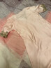 莫代爾高端睡衣女士純欲風(fēng)夏季款冰絲短袖韓版蕾絲性感大碼輕奢睡裙夏天 粉色 L [90斤-110斤] 曬單實(shí)拍圖