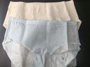 南極人女生內褲女士純棉生理期月經(jīng)內褲防漏3A抗菌三角褲打底褲女2條L 曬單實(shí)拍圖