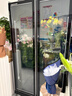頂邦（DINGBANG) 鮮花保鮮柜 花店商用大容量風(fēng)冷鮮花保鮮冰箱冰柜冷柜冷藏柜水果飲料鮮花展示柜 【玻璃加熱除霧款】平層款雙門(mén)黑色（免倒水) 曬單實(shí)拍圖