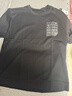 布先生圓領(lǐng)時(shí)尚字母裝飾口袋設計圓領(lǐng)T恤男涼爽透氣短袖ET16188斷碼清倉 鋼琴黑 2XL (185) 曬單實(shí)拍圖