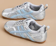 星期六德訓鞋女網(wǎng)面透氣運動(dòng)休閑2026新款夏季透氣舒適輕便夏天少女 銀色 39 (245mm) 標準碼 曬單實(shí)拍圖