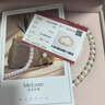 meluxe美奈 摯愛(ài)*時(shí)光天然淡水珍珠項鏈圓形極光高品質(zhì)全珠鏈 生日禮物 【9-10mm】 50cm 曬單實(shí)拍圖