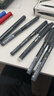 百樂(lè )（PILOT）【熱門(mén)商品】BX-V5黑色中性筆0.5直液式走珠筆簽字筆小v5學(xué)生考試刷題水筆高顏值文具套裝 6支 曬單實(shí)拍圖