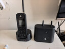 摩托羅拉（Motorola）遠距離數字無(wú)繩電話(huà)機 無(wú)線(xiàn)座機 子母機單機 辦公家用 中英文可擴展 豪宅別墅定制O201C(黑色) 曬單實(shí)拍圖