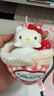 名創(chuàng  )優(yōu)品（MINISO）Hello Kitty凱蒂貓下午茶香薰毛絨盲盒掛件擺件玩具生日禮物 單盒 曬單實(shí)拍圖