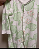 貝瑞加（Babyprints）寶寶連體衣2件裝嬰兒純棉四季衣服長(cháng)袖爬服柔軟哈衣家居內衣綠90 曬單實(shí)拍圖