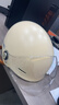 天騎頭盔 電動(dòng)車(chē)3c認證新國標A類(lèi)電瓶車(chē)半盔男女士夏季安全帽四季通用 米白色 曬單實(shí)拍圖